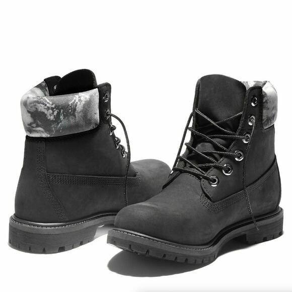 TIMBERLAND Premium 6 Inch Waterproof Leather Boots Men Size 9 - Picture 1 of 7